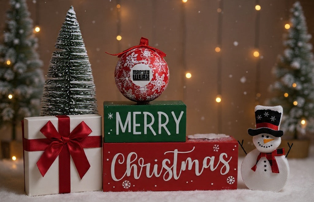 MonkeyWerx Christmas Ornament