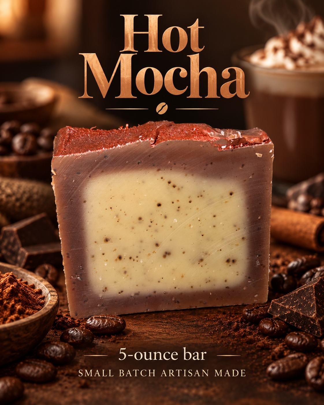 Hot Mocha Artisan Made Soap