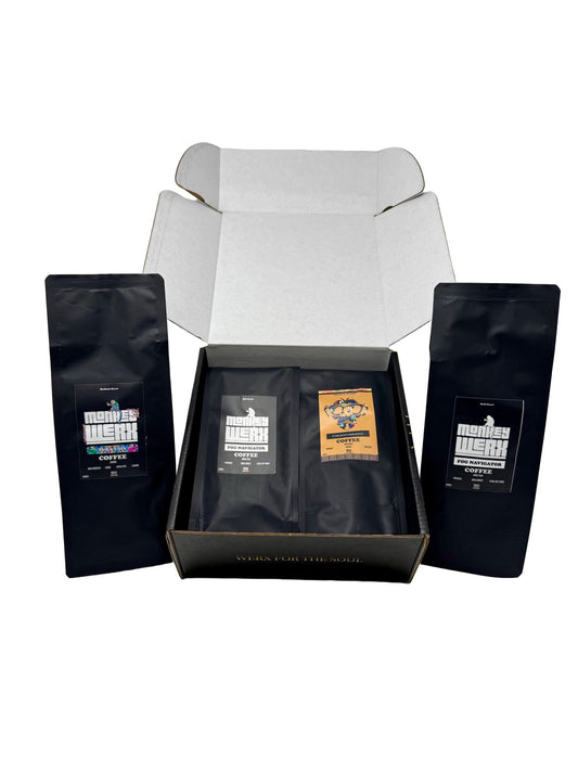 Monkey Werx Gourmet Coffee Sample Box