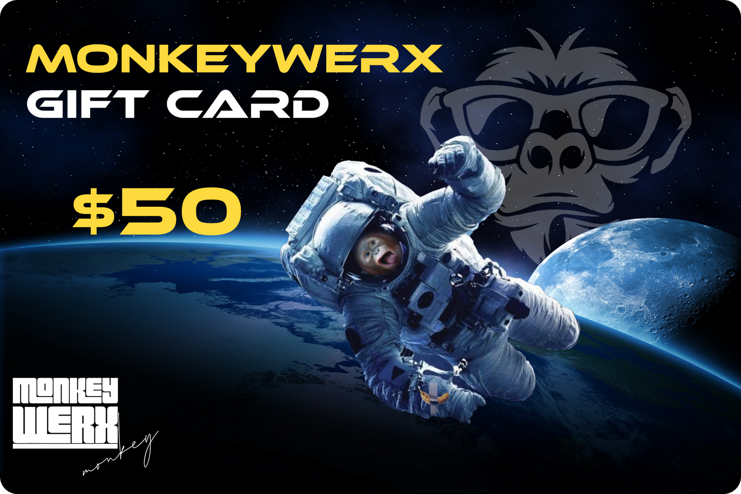 MonkeyWerx Gift Card