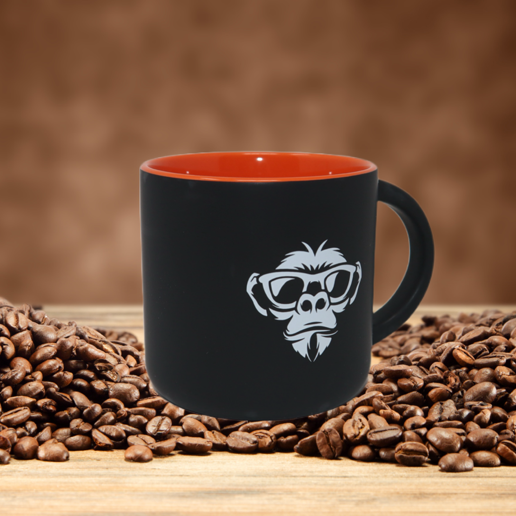 Monkey Werx Coffee Mug - Fire Orange