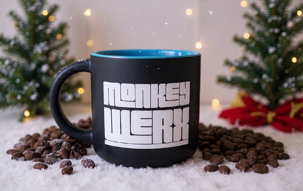 Monkey Werx Coffee Mug - Blue