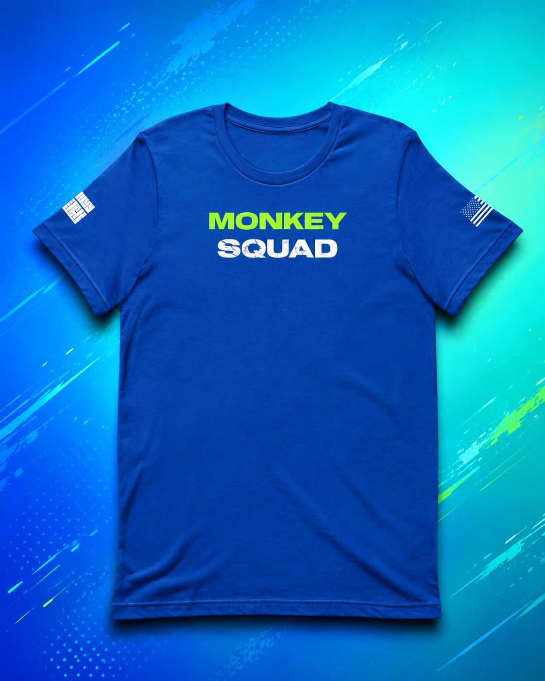 Monkey Squad Green Tee