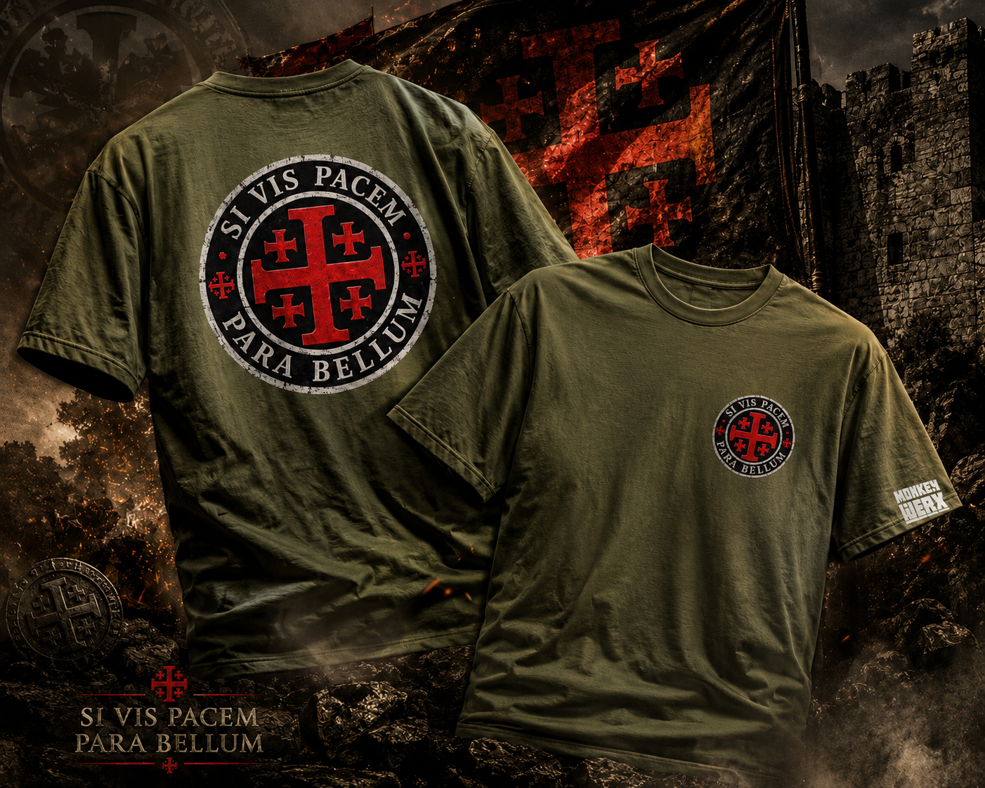“Si Vis Pacem, Para Bellum” Tee (If You Want Peace - Prepare for War)