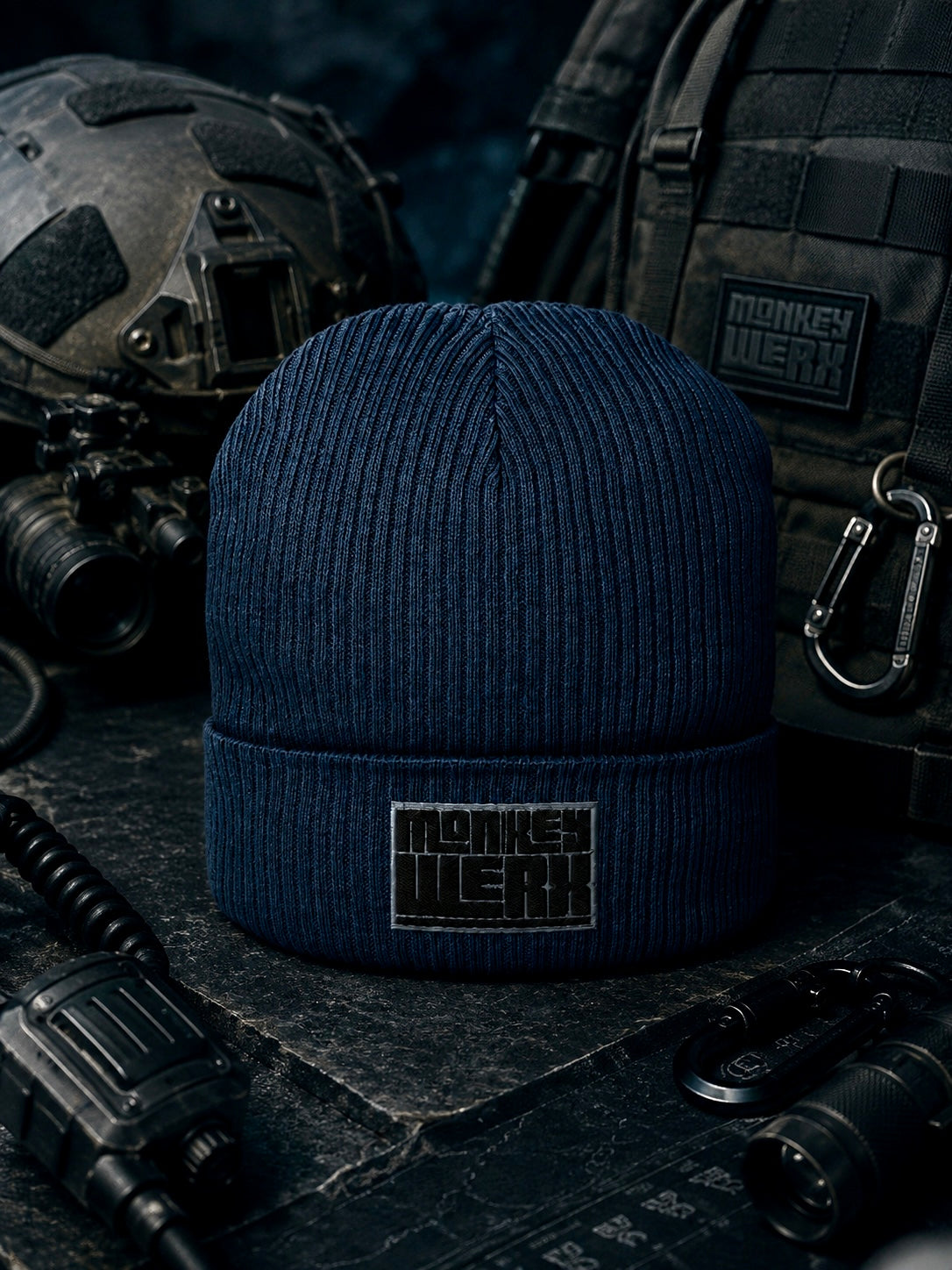 MW Organic Ribbed Beanie