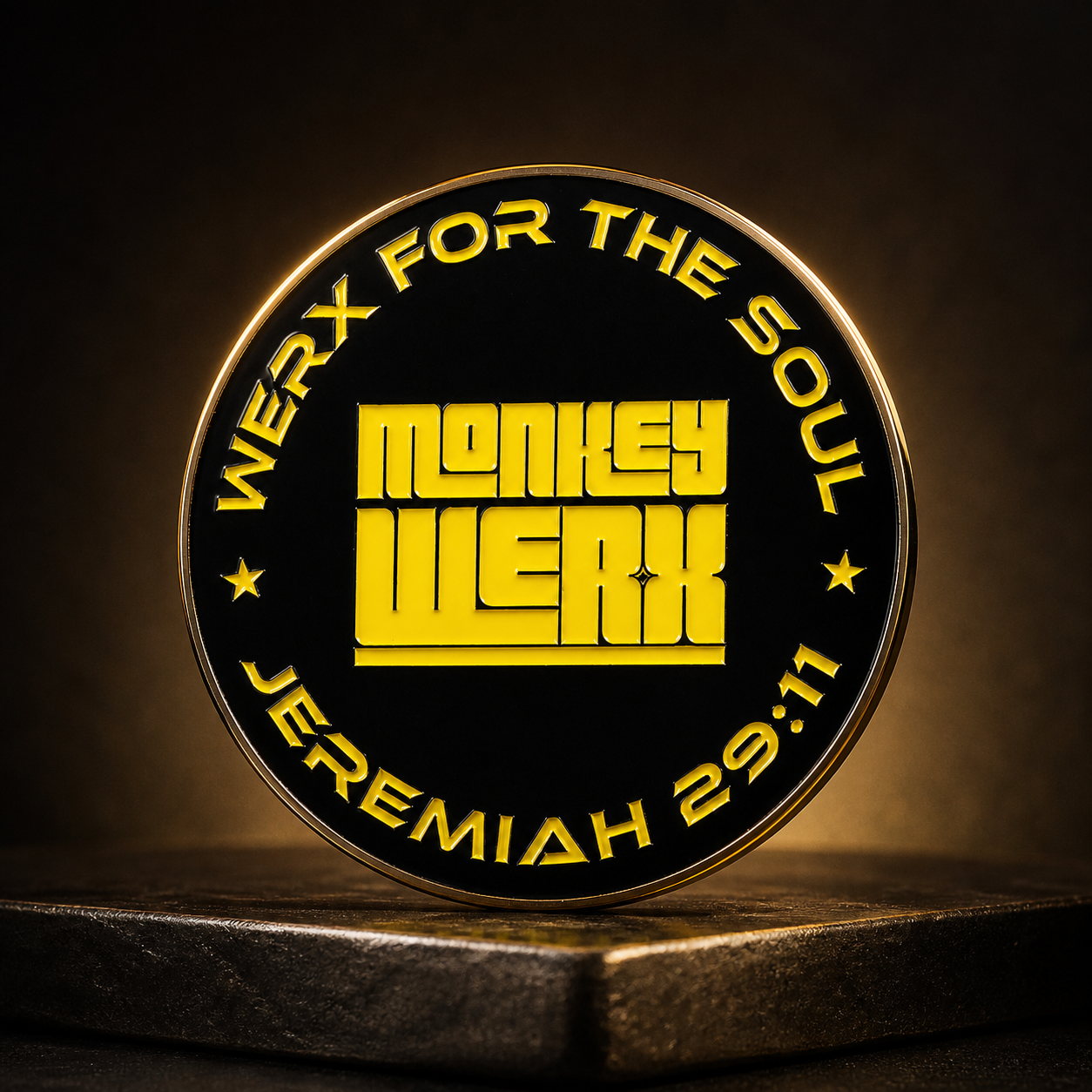 Official Monkey Werx Challenge Coin