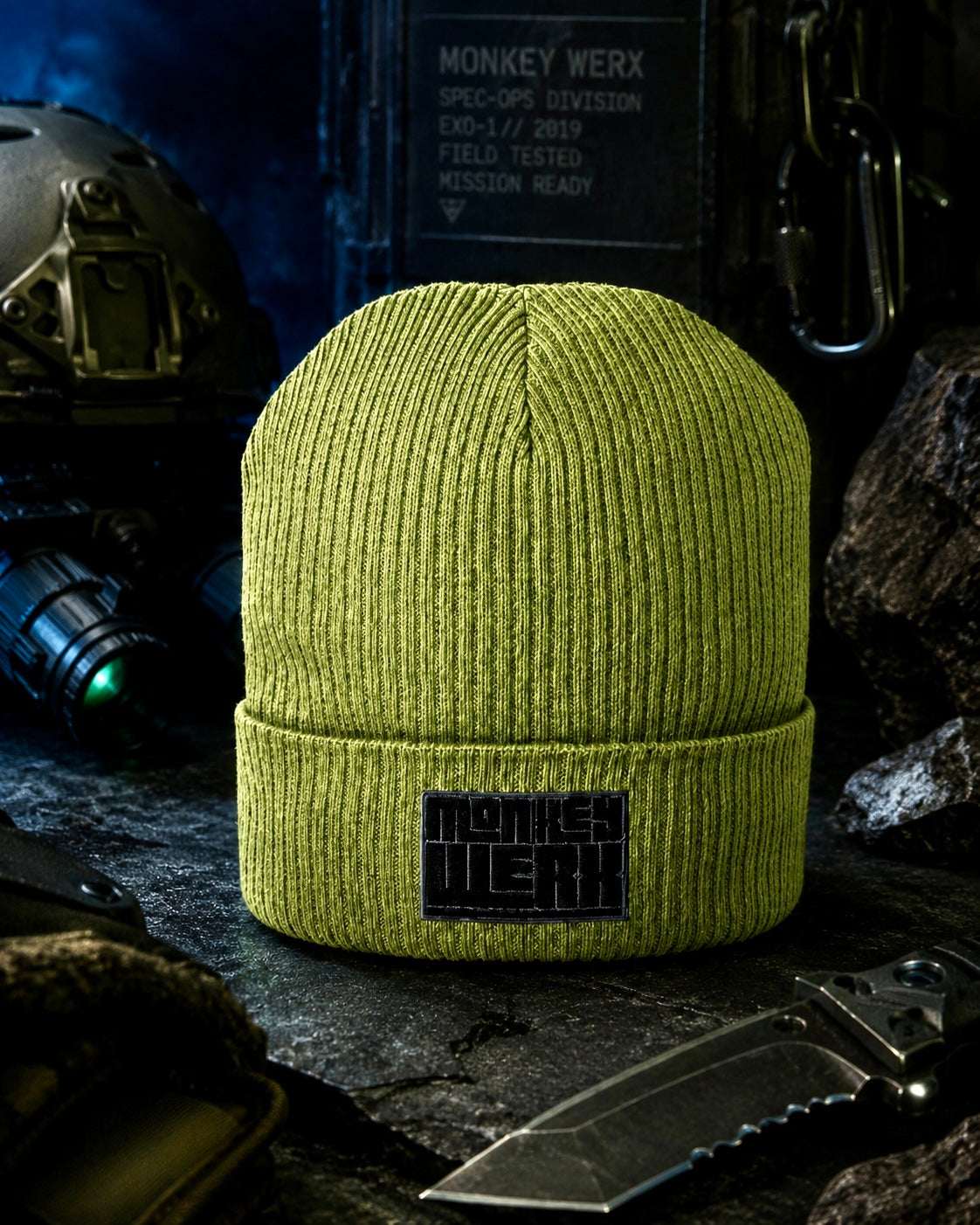 MW Organic Ribbed Beanie