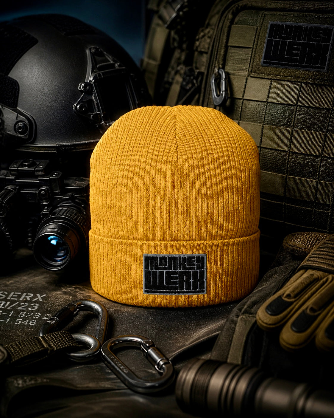 MW Organic Ribbed Beanie