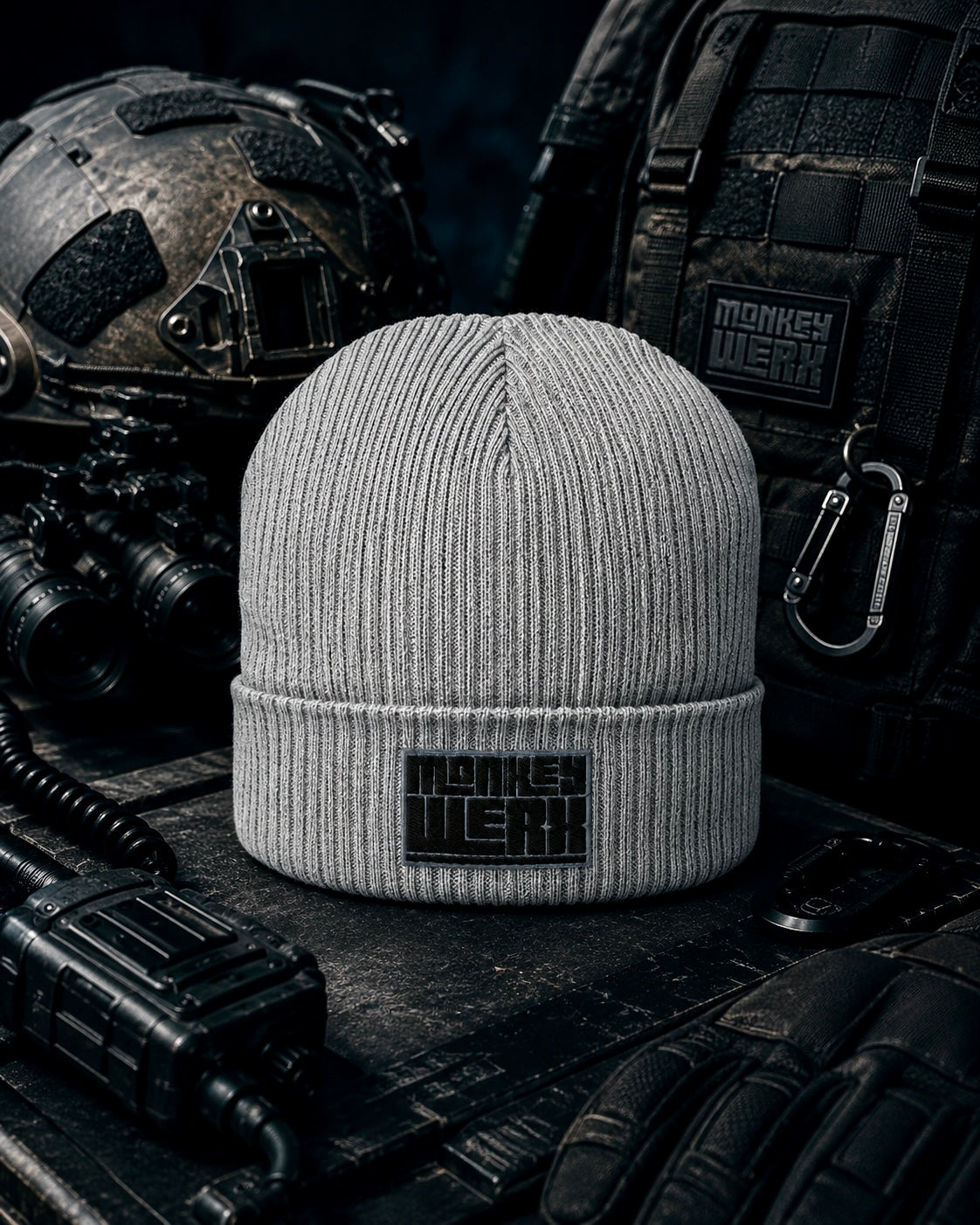 MW Organic Ribbed Beanie