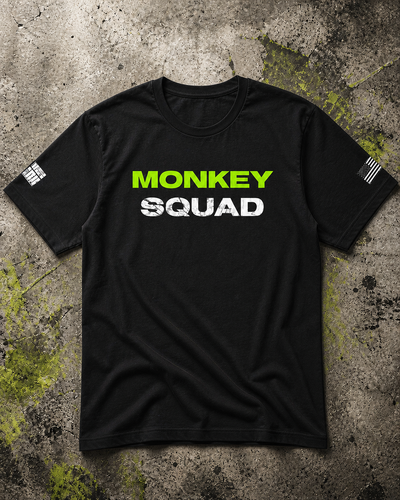 Monkey Squad Green Tee