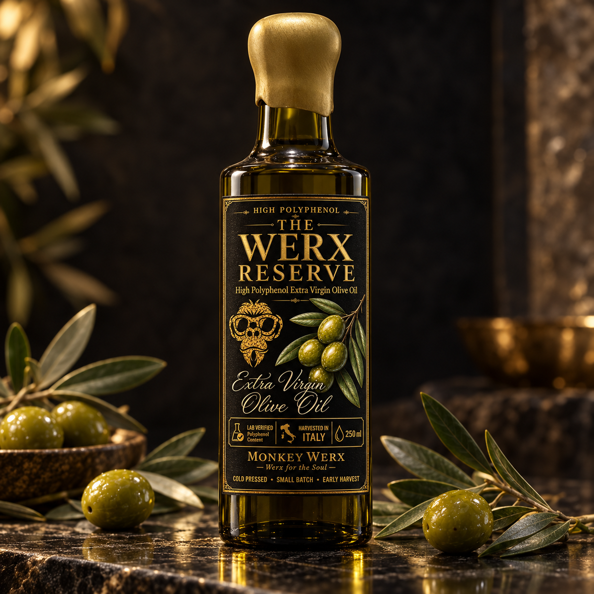 Werx Reserve - High-Polyphenol Extra Virgin Olive Oil