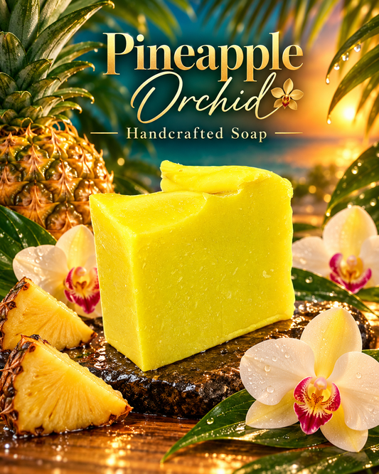 Monkey Werx Pineapple Orchid Soap Bar