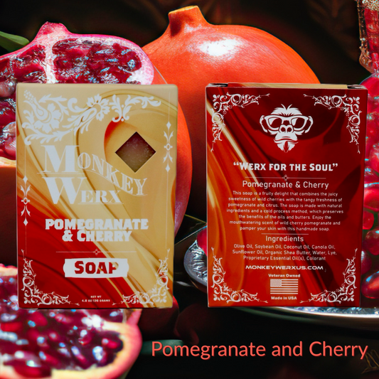 Pomegranate and Cherry Soap