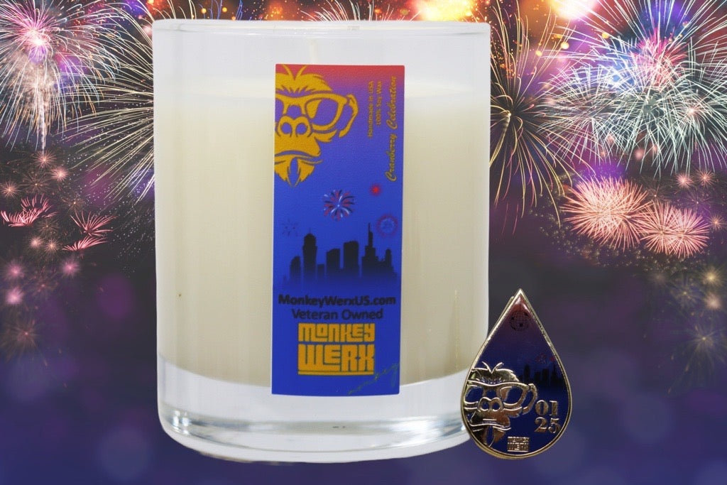 LIMITED EDITION Collectors Pin and Candle January '25