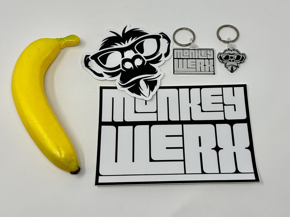 MW Keychain & Sticker Bundle