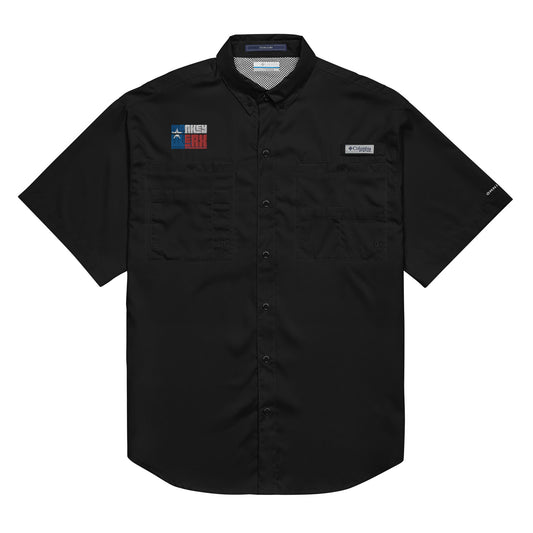 MonkeyWerx Men’s Columbia short sleeve button shirt