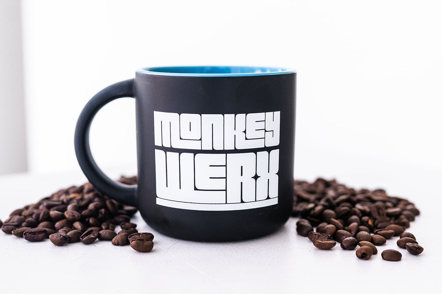 Monkey Werx Coffee Mug - Blue