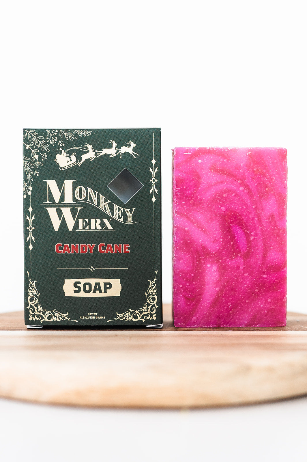 Christmas Candy Cane Soap